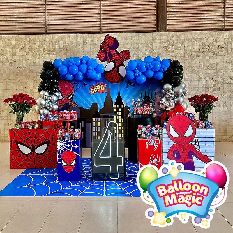 Decoración temática Spider-Man